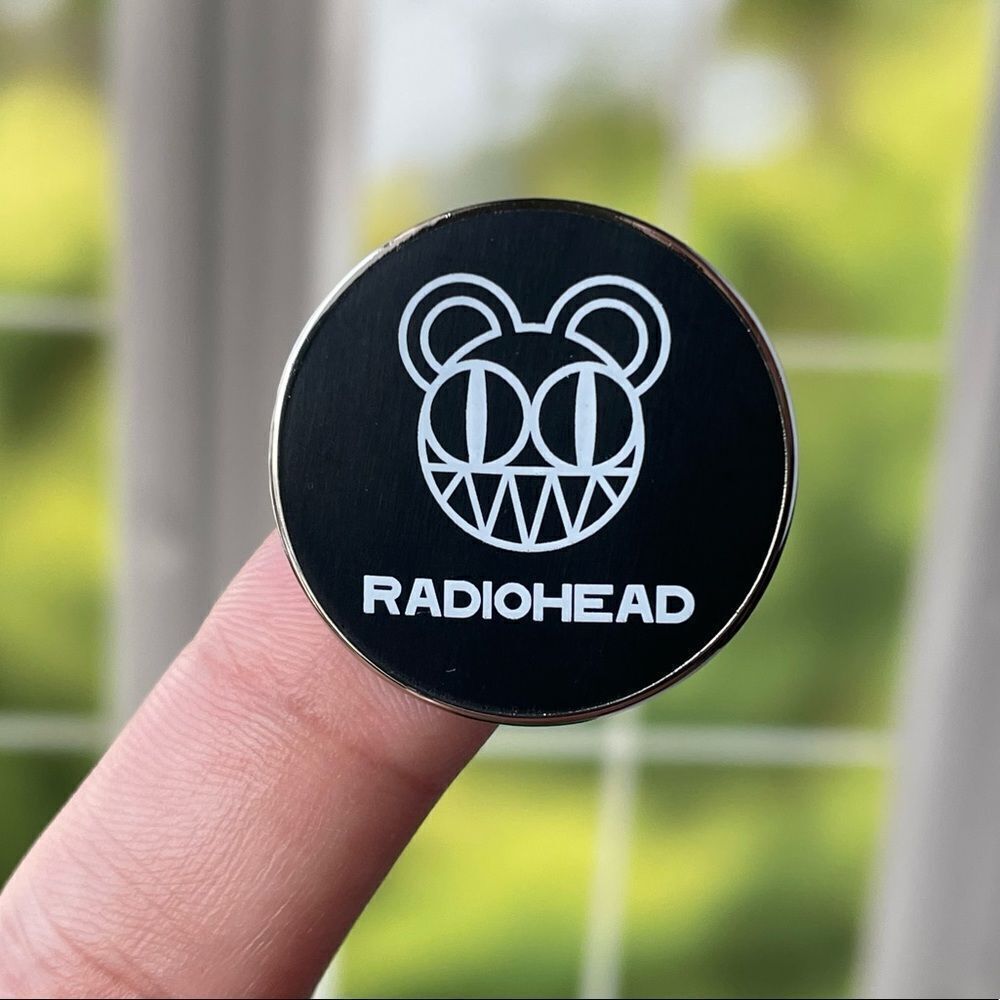 Radiohead Enamel Pin/ Brooch Lapel